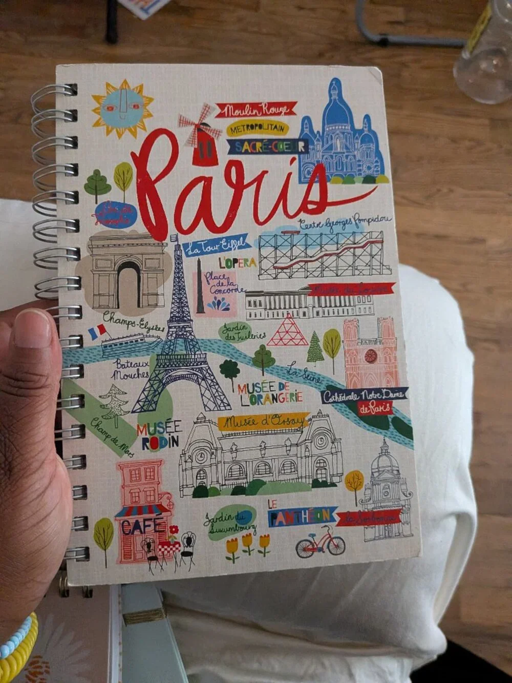 Paris Motif Ecojet Planner/Journal